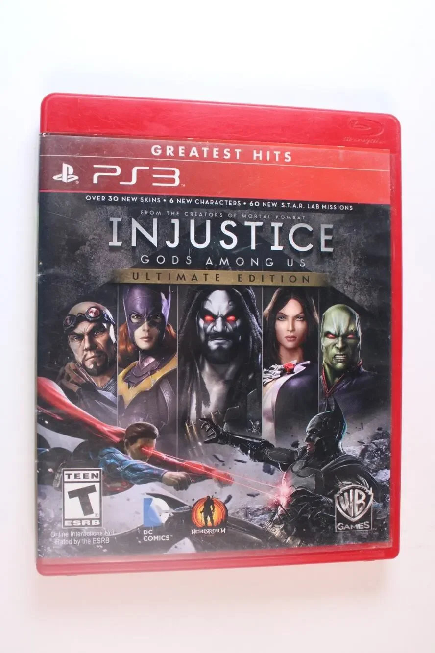 Injustice: Gods Among Us Ultimate Edition Greatest Hits (Soy Playstation 3, PS3)